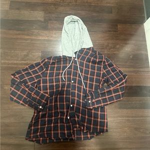 Men’s Flannel Hoodie